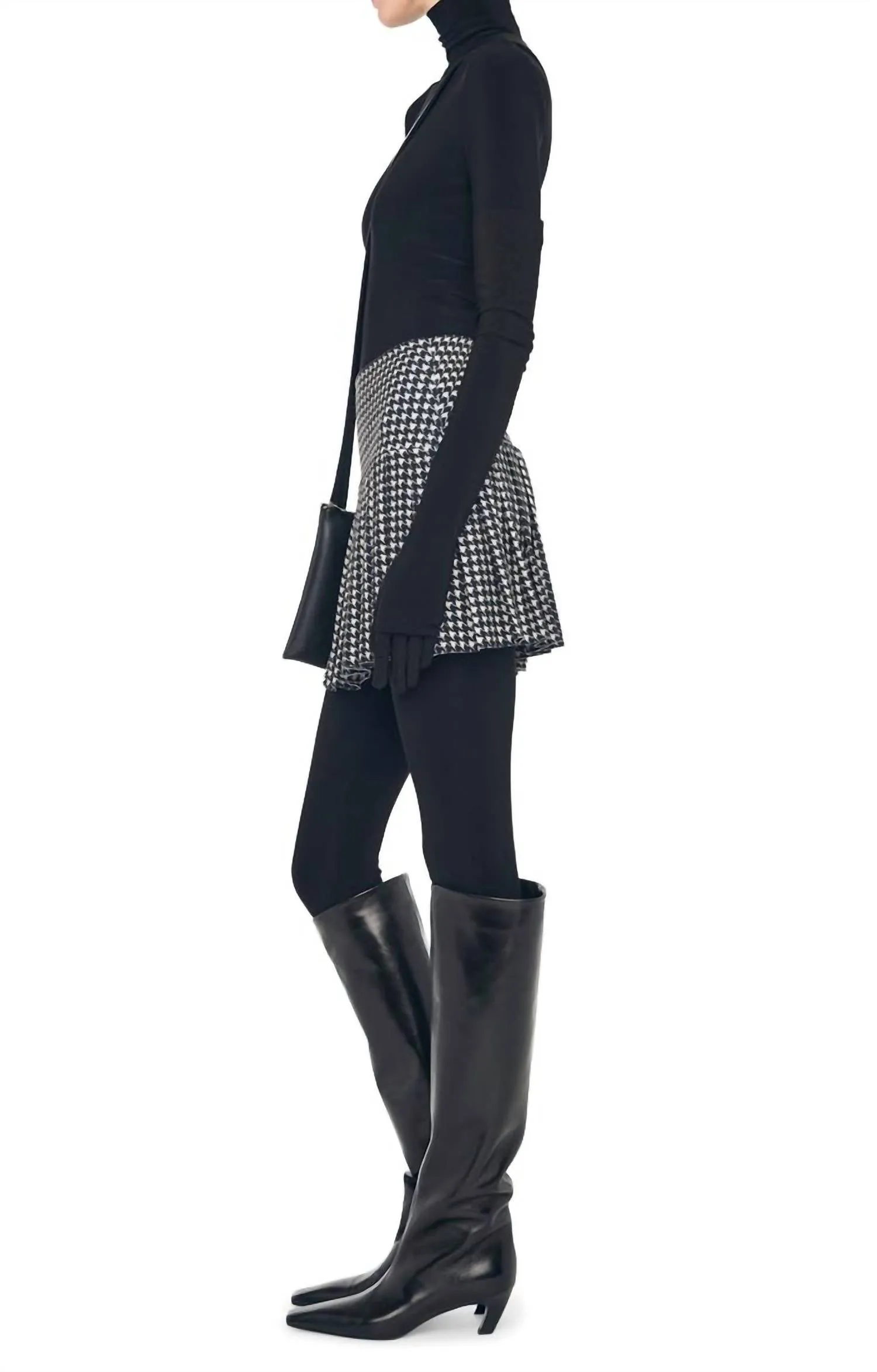 Norma Kamali - Pleated Mini Skirt