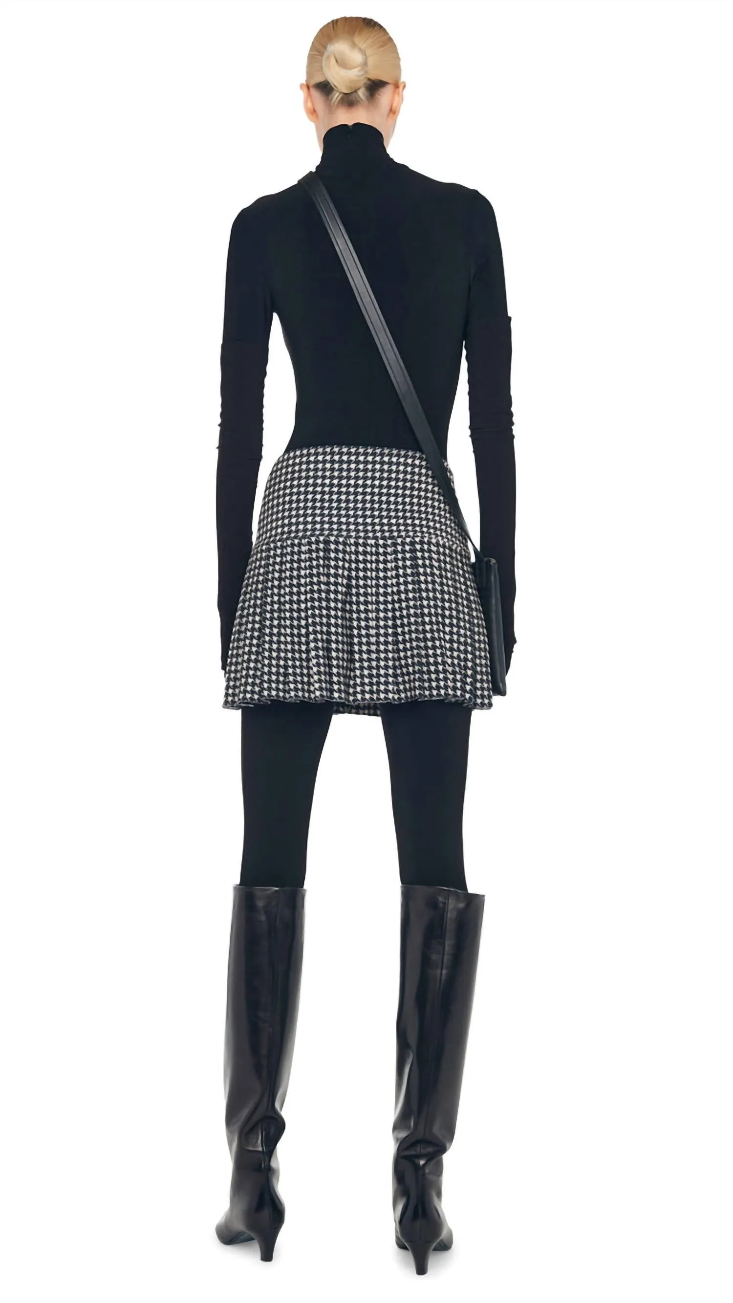 Norma Kamali - Pleated Mini Skirt
