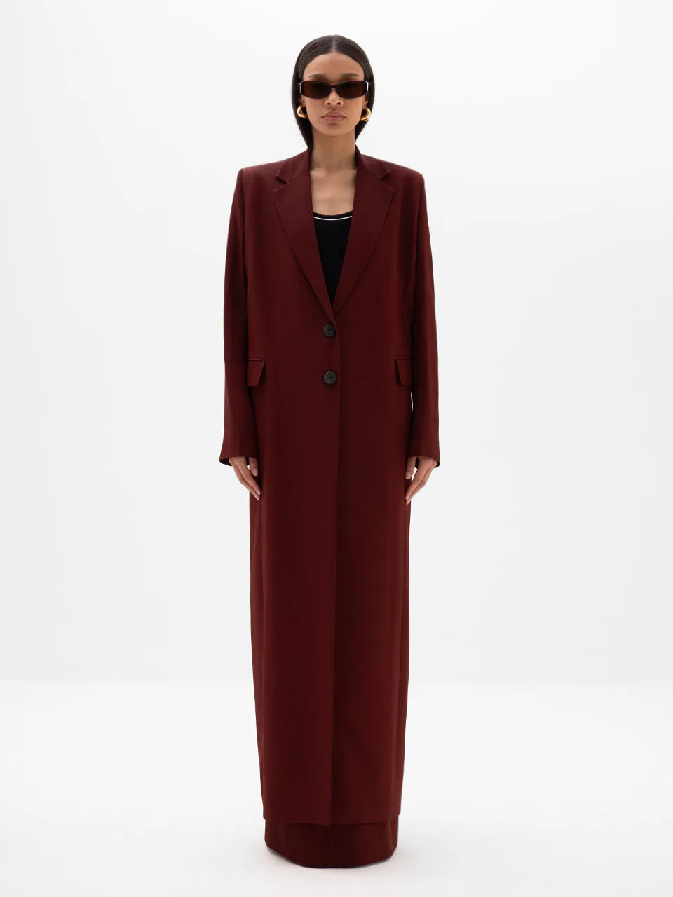 Noura Signature Long Blazer