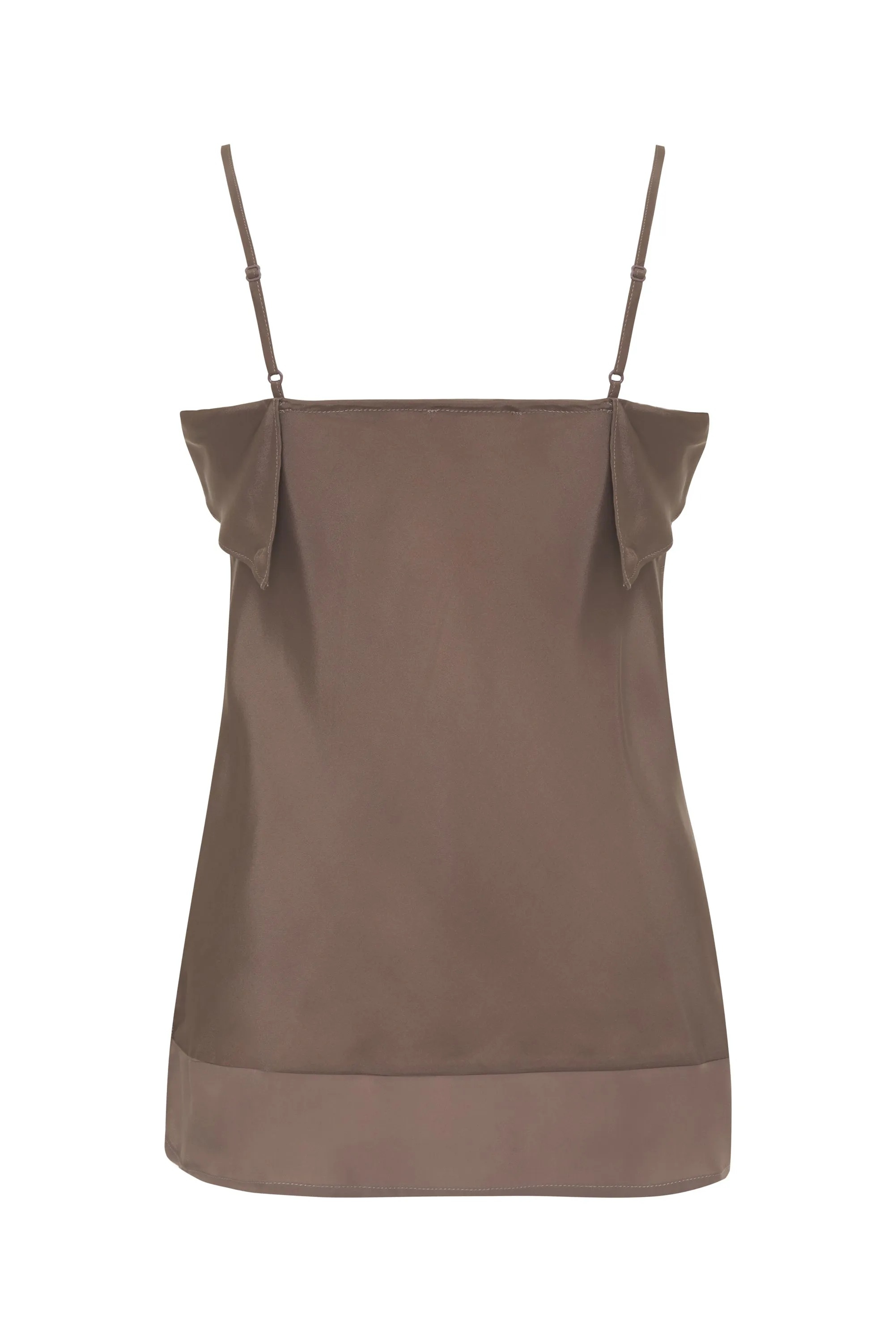 Now 60% OFF - Romy Sheer Bottom Cami Taupe