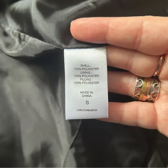 NWT New York and Company Short Zip-Front Puffer Jacket Ultra-Puff Collection