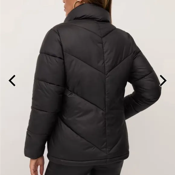 NWT New York and Company Short Zip-Front Puffer Jacket Ultra-Puff Collection