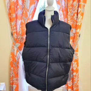 Nylon Oversize Puffer Vest