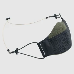 Nylon Ripstop Face Mask - Black
