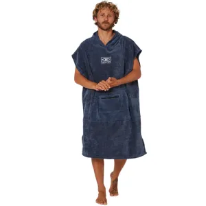 OCEAN AND EARTH Corp Hooded Poncho - Navy