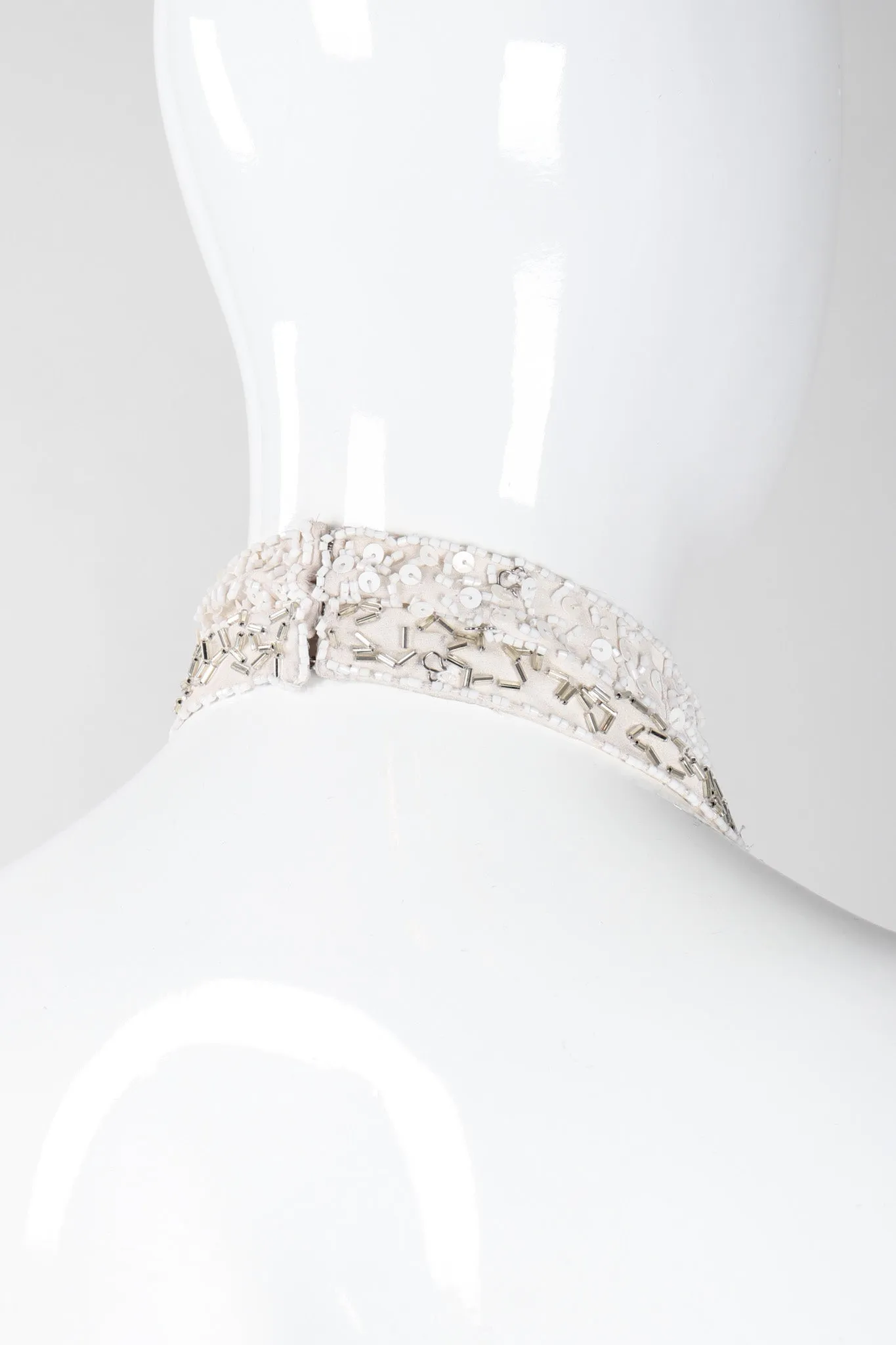 Old Hollywood Beaded Halter Gown