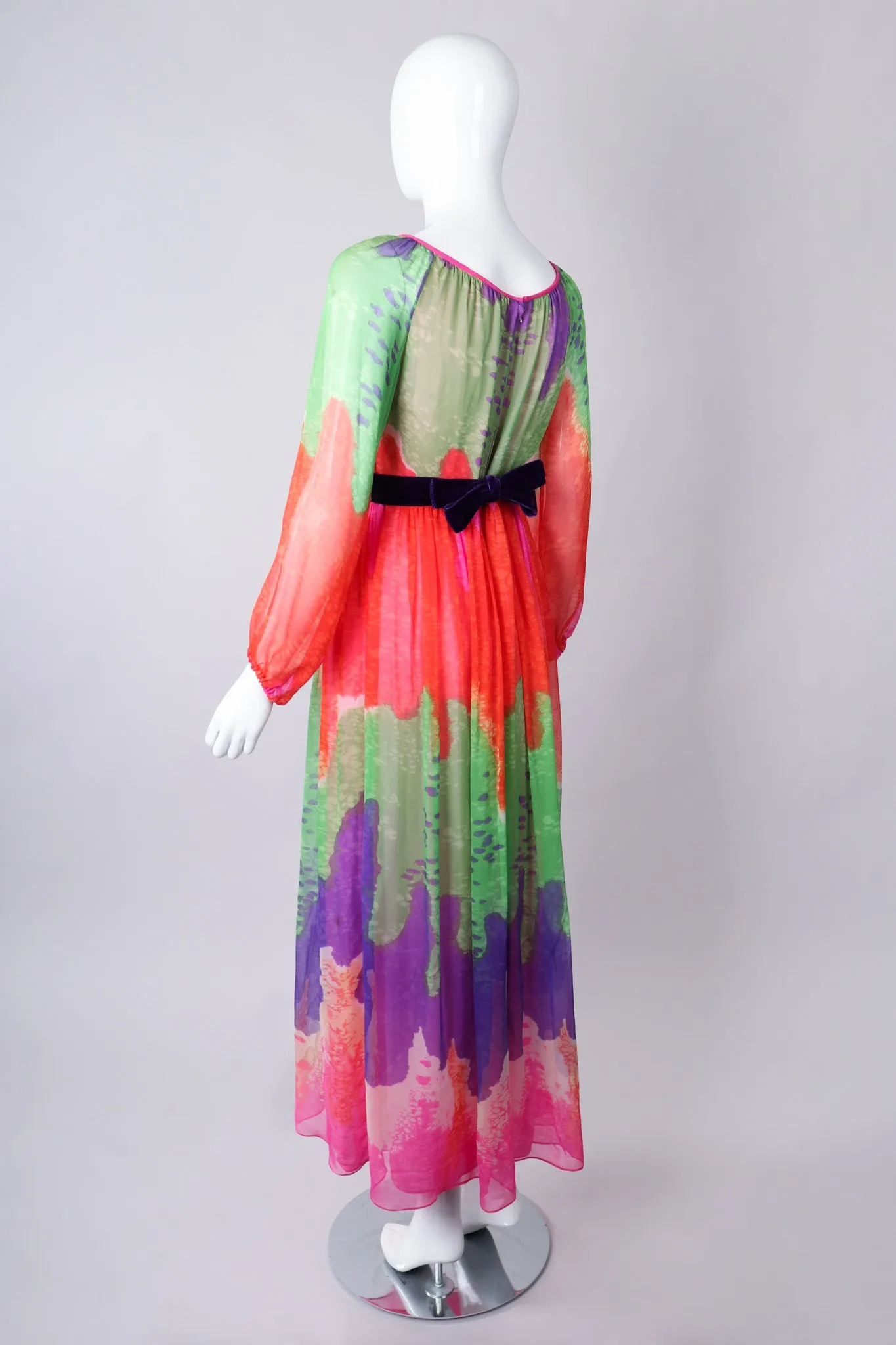 Ombré Chiffon Dress