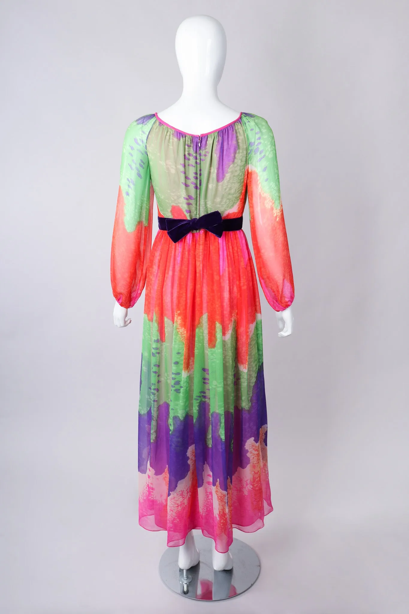 Ombré Chiffon Dress