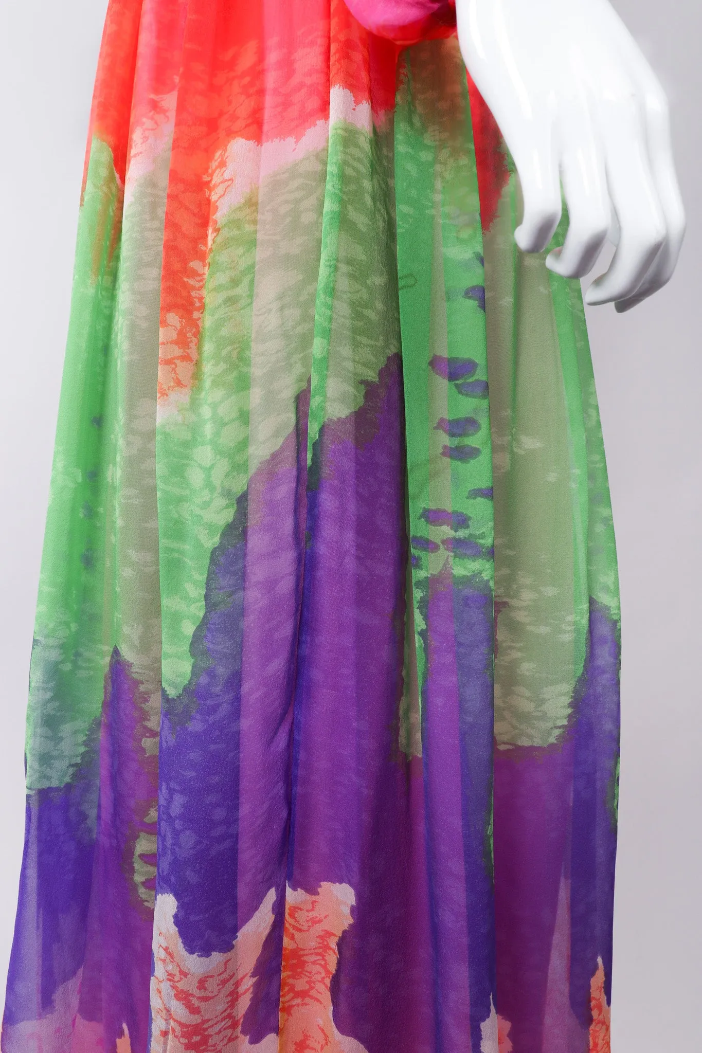 Ombré Chiffon Dress