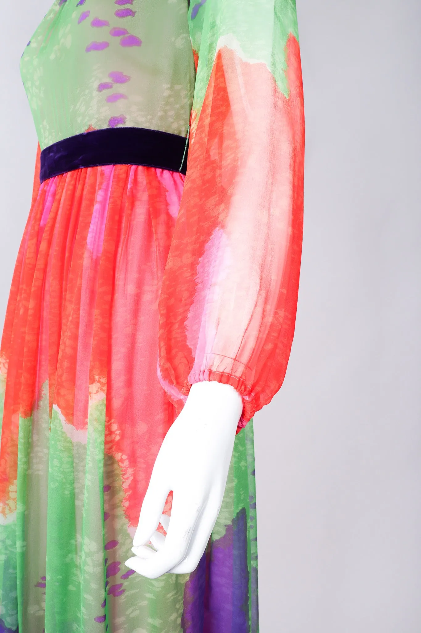 Ombré Chiffon Dress