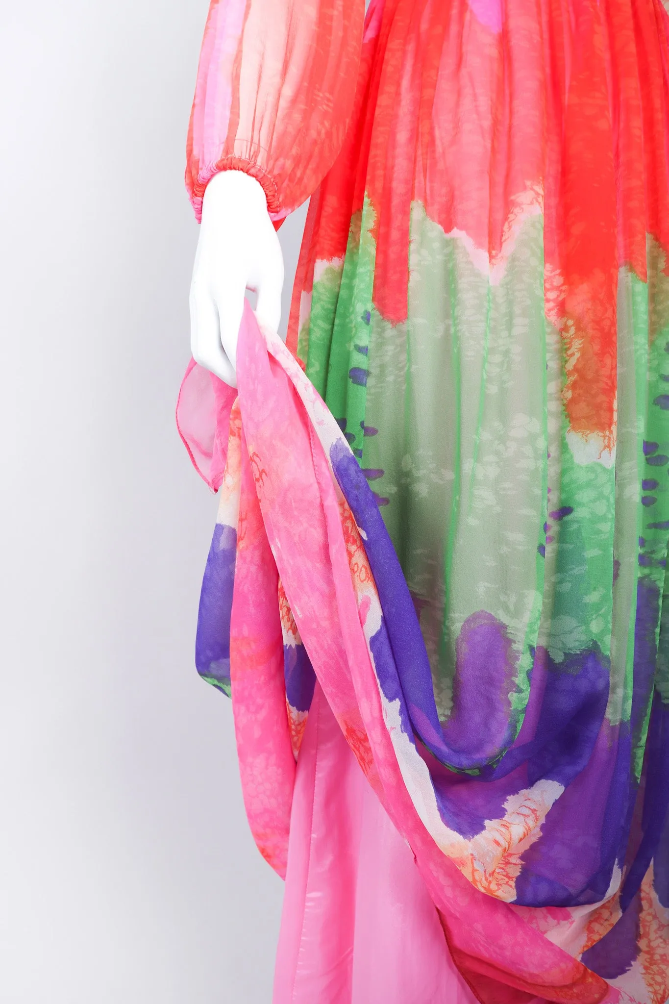 Ombré Chiffon Dress