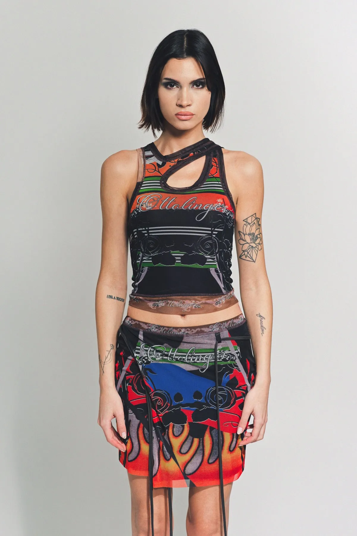 OTTOLINGER | MESH TANK TOP