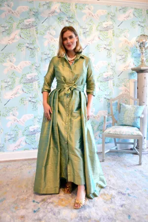 Overskirt in Silk Dupioni- Offered in 8 colors