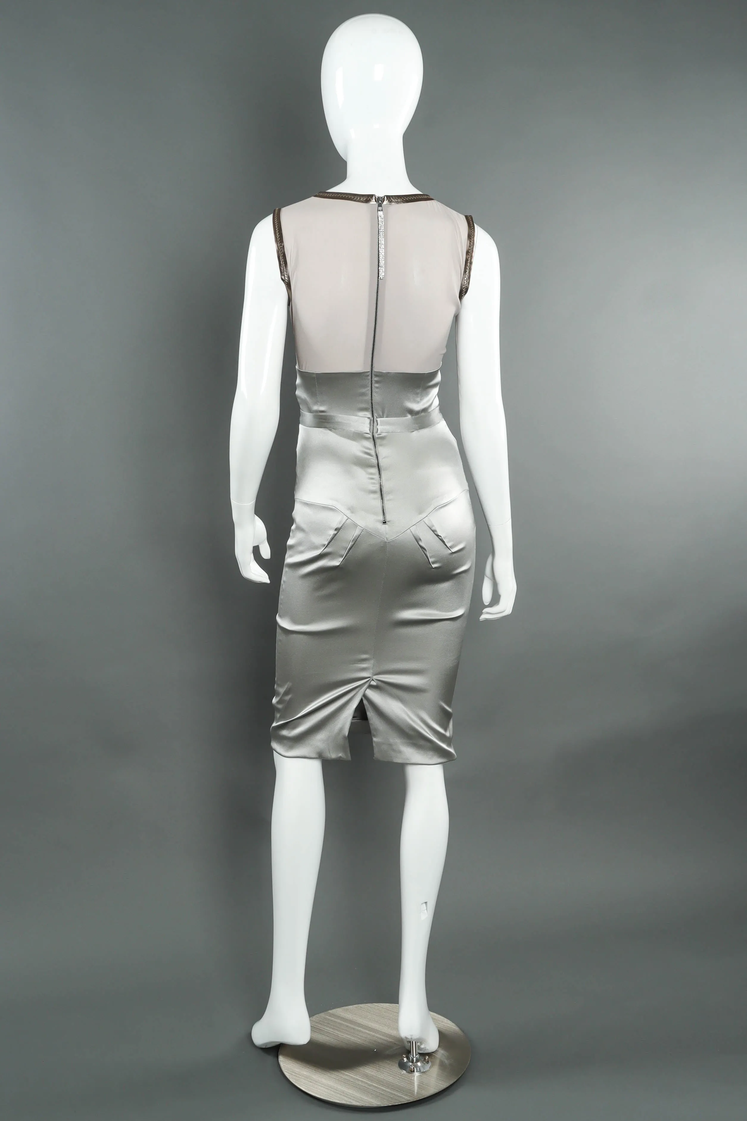 Panel Midi Sheath Dress