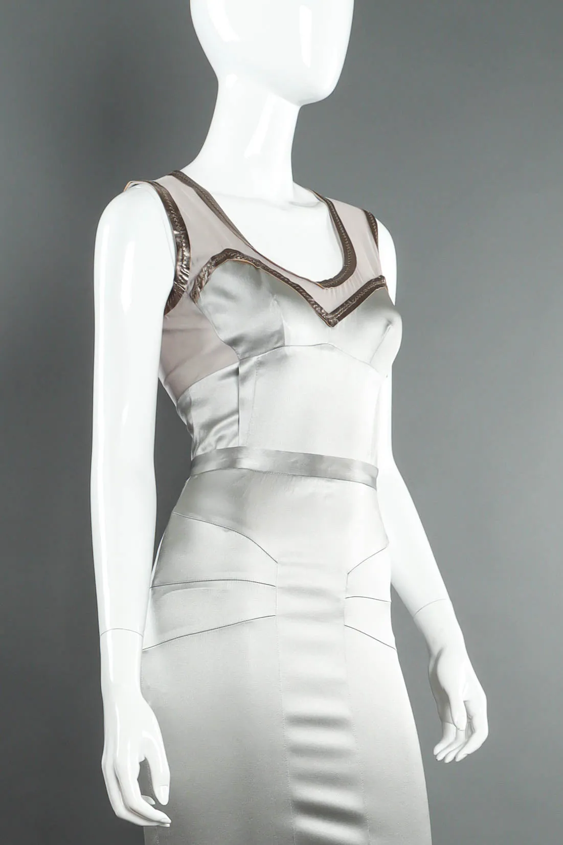 Panel Midi Sheath Dress