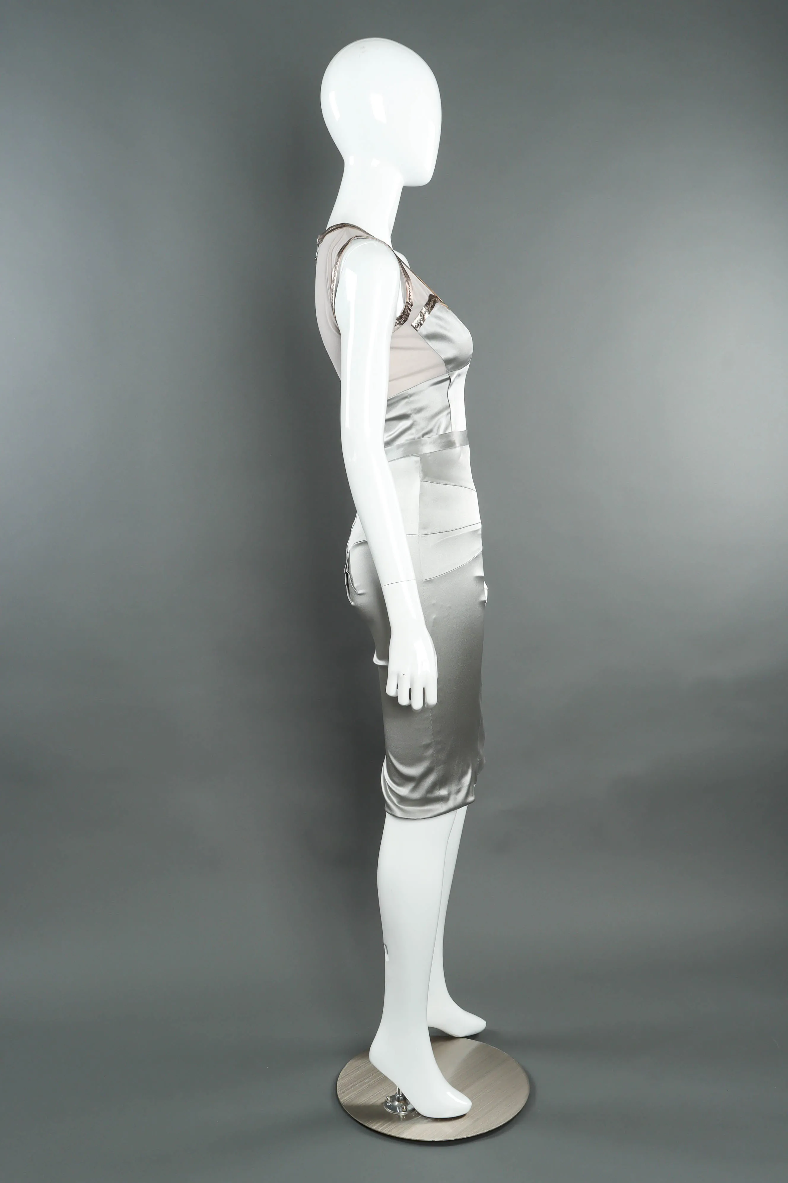 Panel Midi Sheath Dress