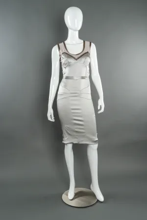 Panel Midi Sheath Dress
