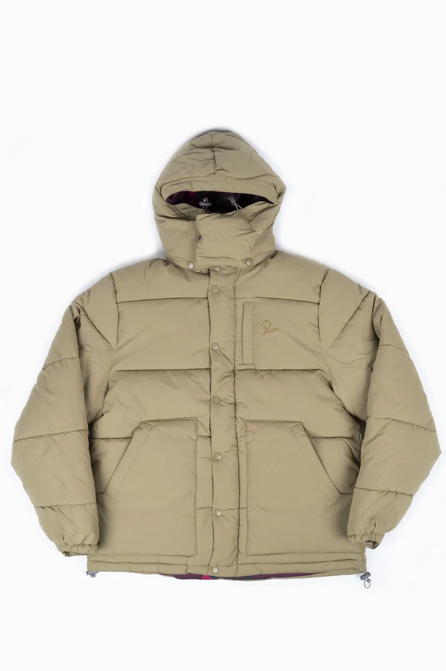 PARRA THE SECRET GARDEN PUFFER JACKET SAND