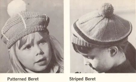 Patons 127 Accessories - Vintage 70s Knitted and Crocheted Accessories Patterns - Instant Download PDF 24 pages