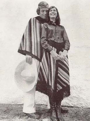 Patons 967 - 70s Crochet and Knitting Patterns for Women's Ponchos and Shawls - Instant Download PDF 24 pages