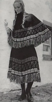 Patons 967 - 70s Crochet and Knitting Patterns for Women's Ponchos and Shawls - Instant Download PDF 24 pages