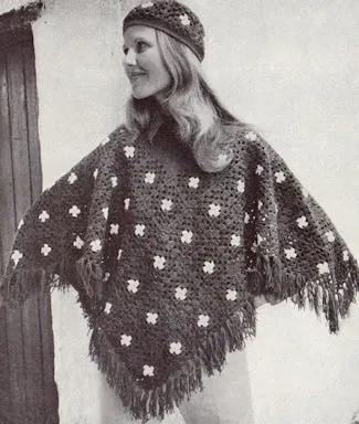 Patons 967 - 70s Crochet and Knitting Patterns for Women's Ponchos and Shawls - Instant Download PDF 24 pages