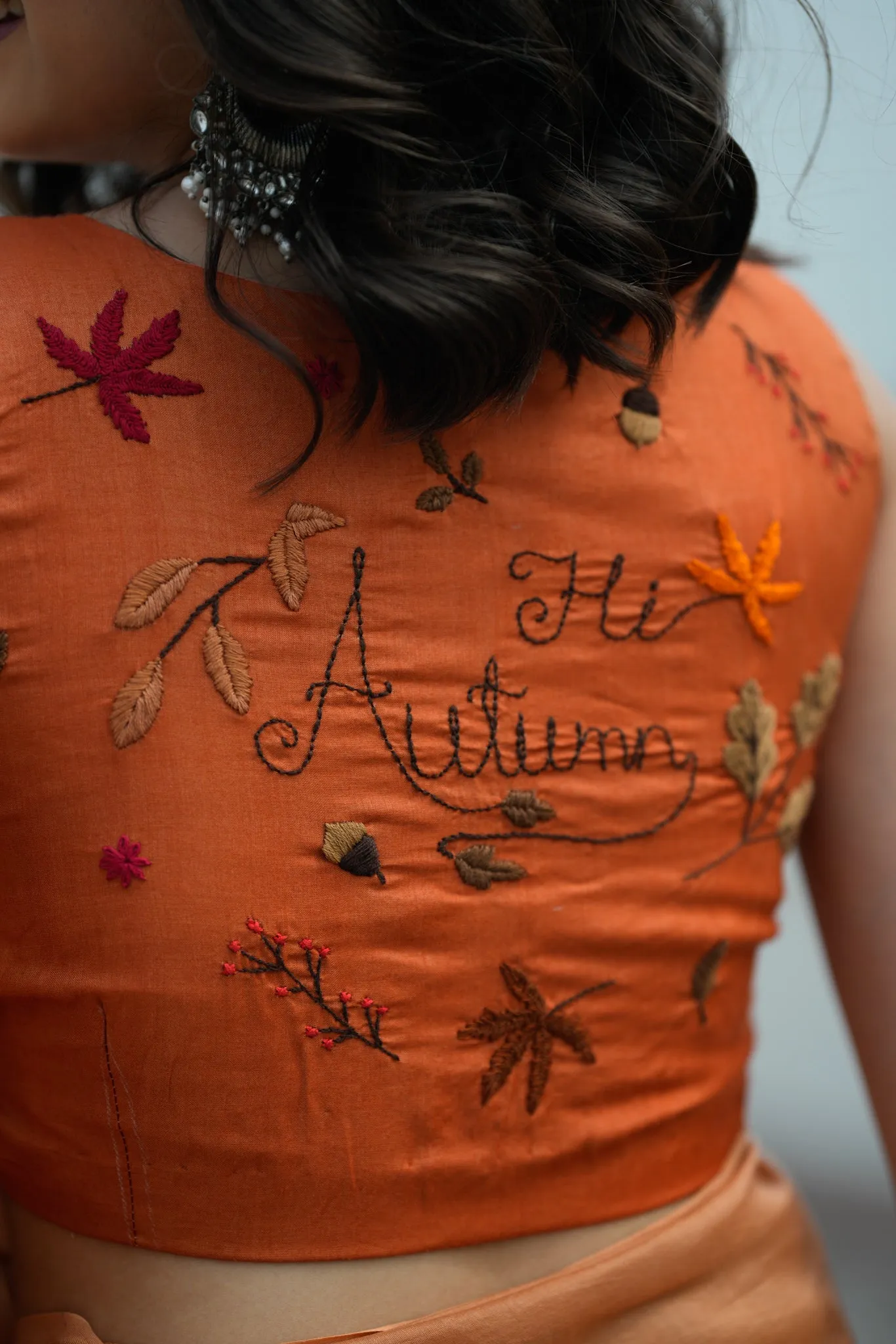 Peace Of Autumn Blouse