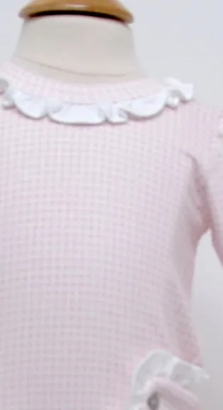 Petite Star Ruffled Footie