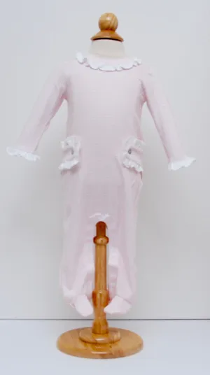 Petite Star Ruffled Footie