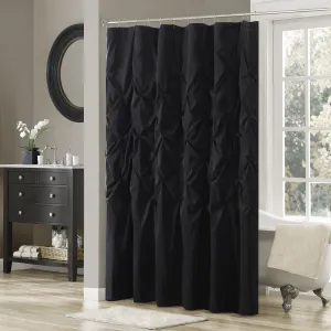 Piedmont Tufted Semi-Sheer Shower Curtain