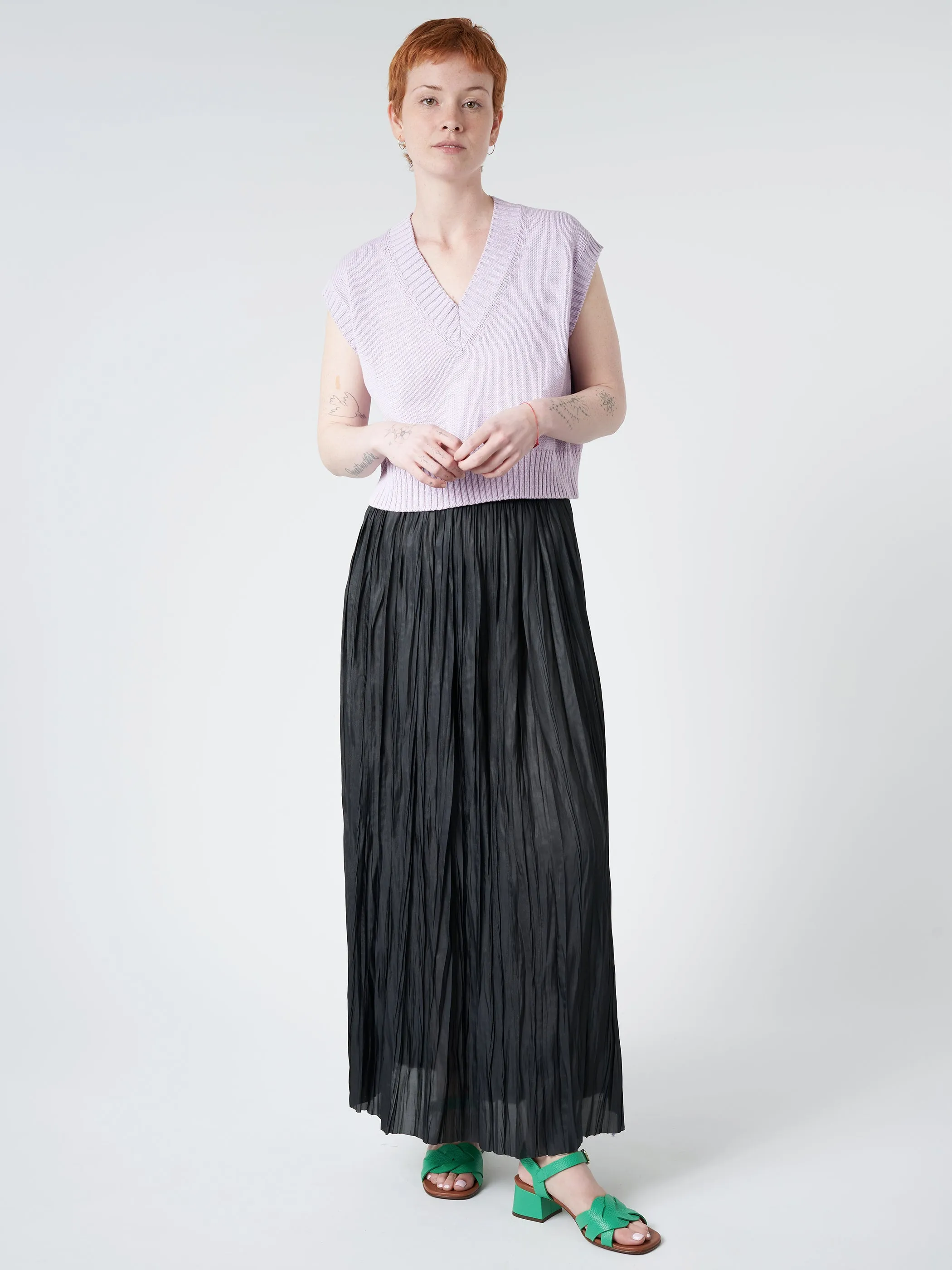 Pleated Skirt