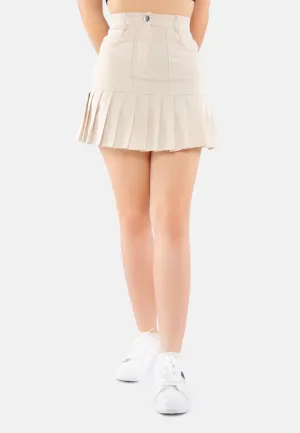 Pleated Tennis Skater Skirt