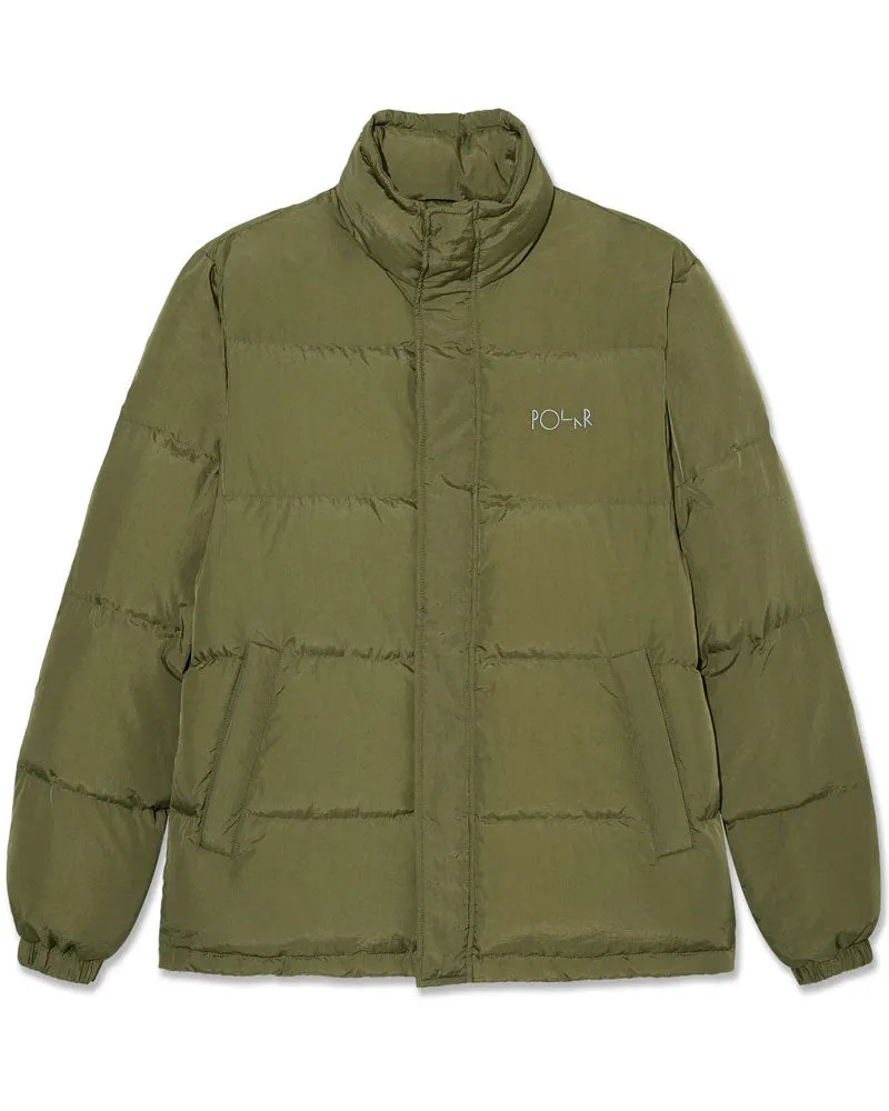 Polar Basic Puffer Jacket - Army Green