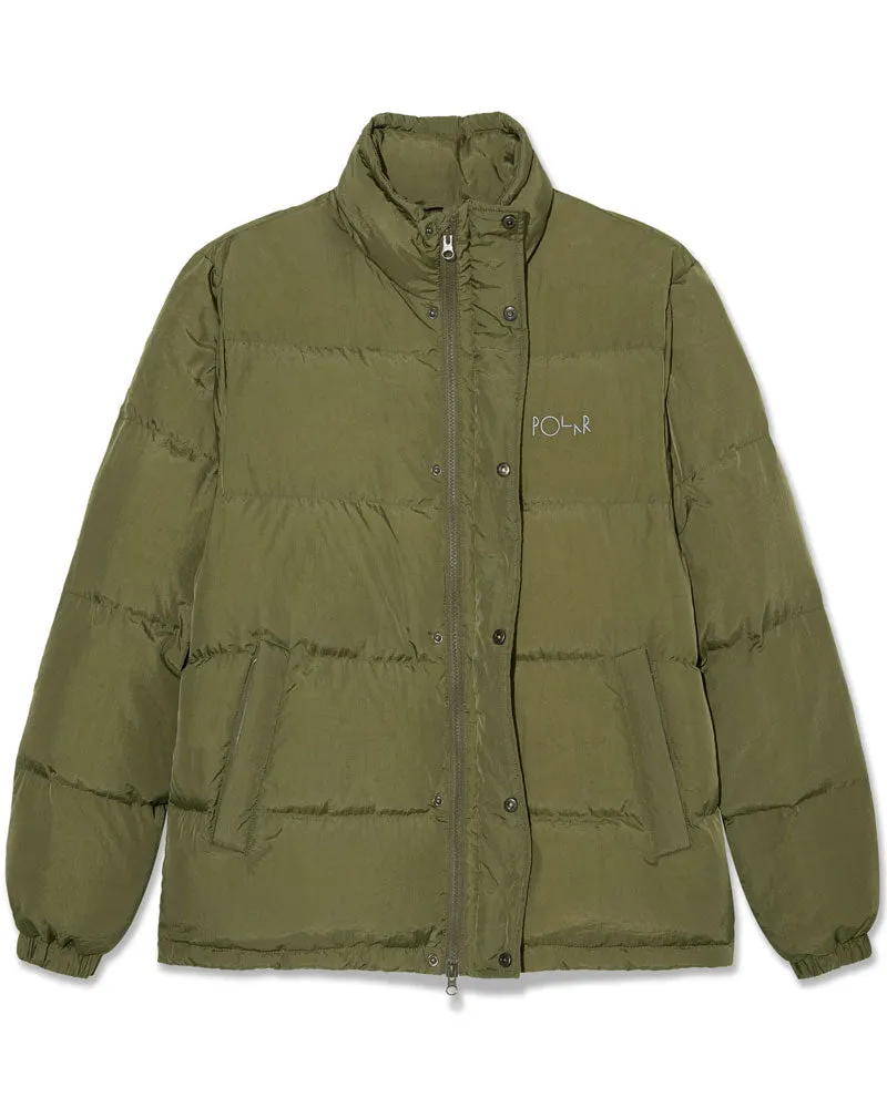 Polar Basic Puffer Jacket - Army Green