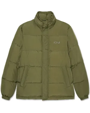 Polar Basic Puffer Jacket - Army Green