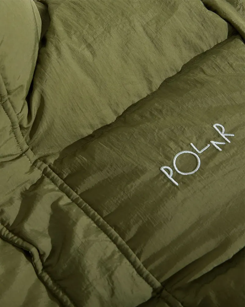 Polar Basic Puffer Jacket - Army Green