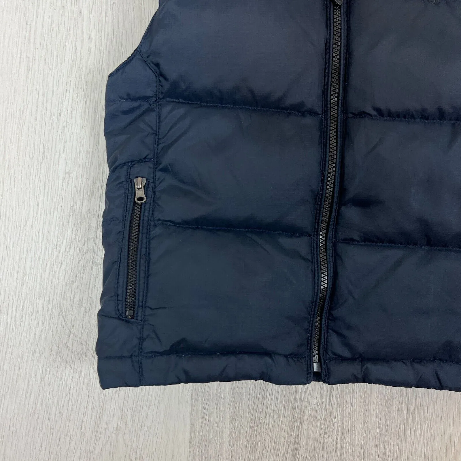 Polo Ralph Lauren Boys Navy Blue Duck Down Puffer Vest Size 5 Years
