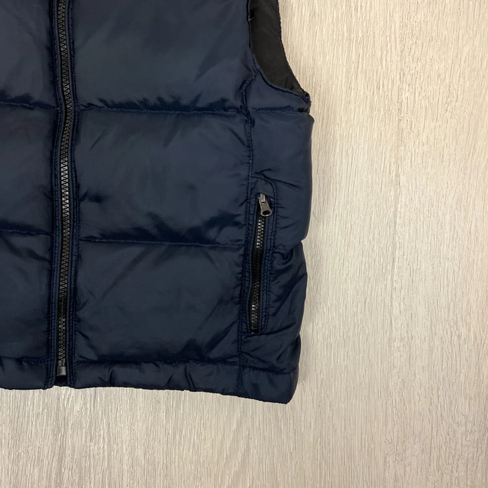 Polo Ralph Lauren Boys Navy Blue Duck Down Puffer Vest Size 5 Years