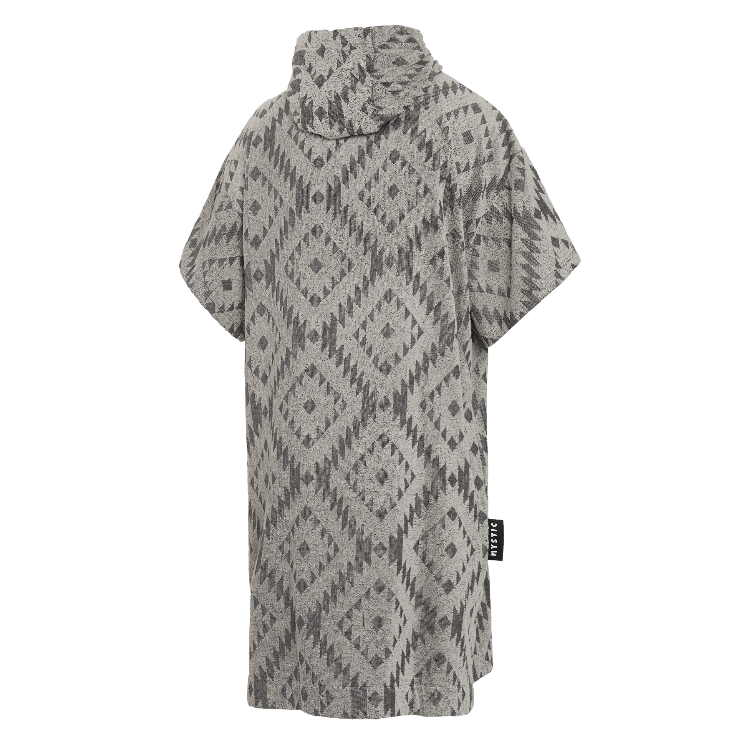 Poncho Jacquard - Black / White - 2024