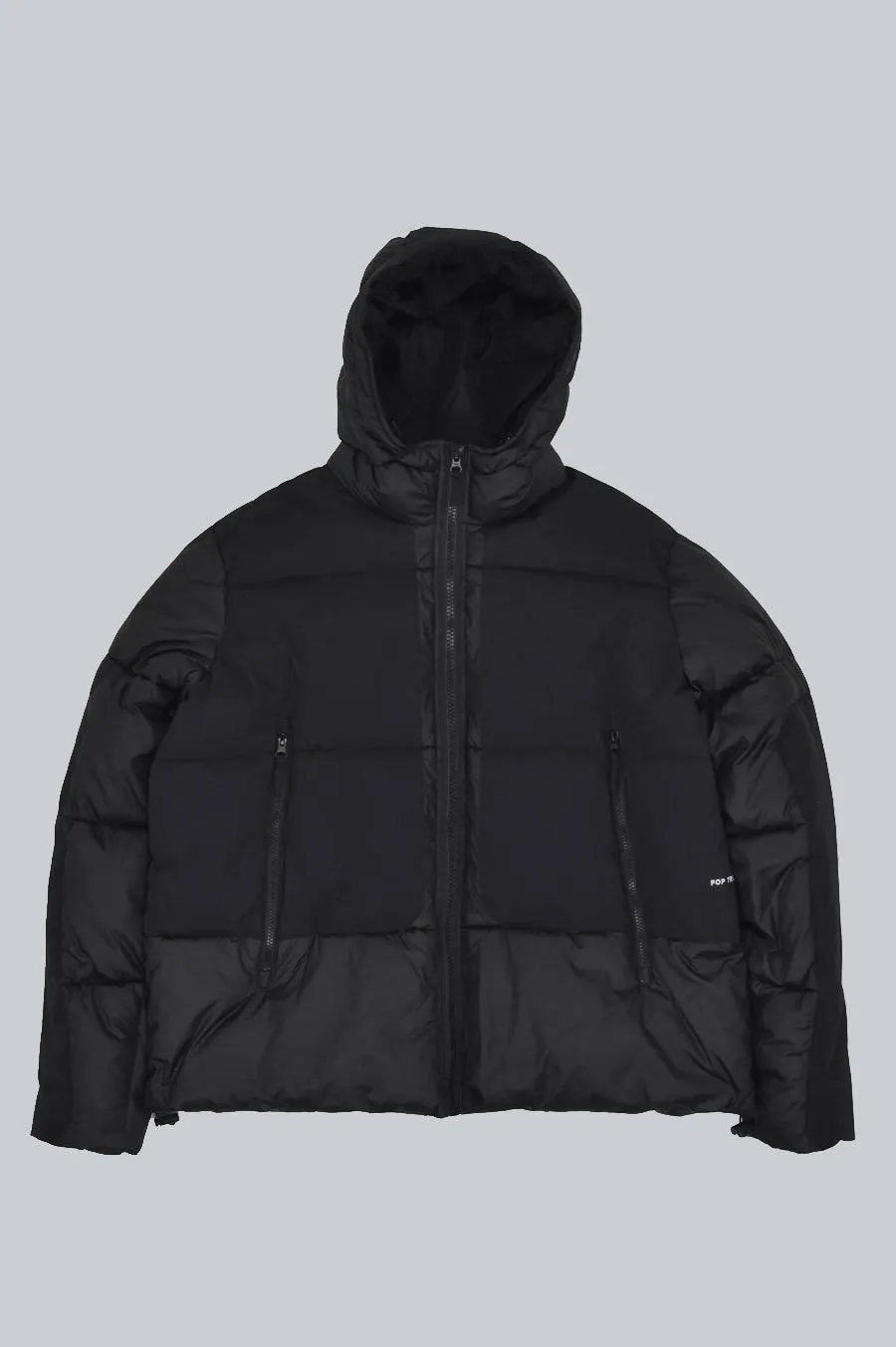 POP TRADING COMPANY POP TRADING PUFFER JACKET BLACK