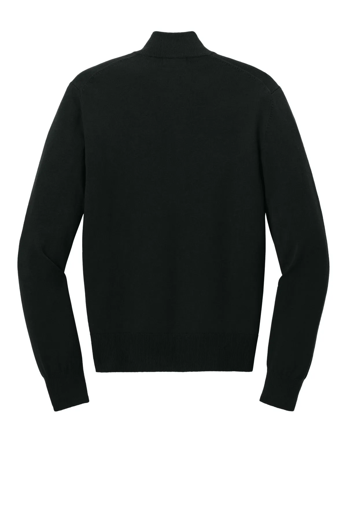 Port Authority Easy Care Full-Zip Sweater SW2901 Deep Black