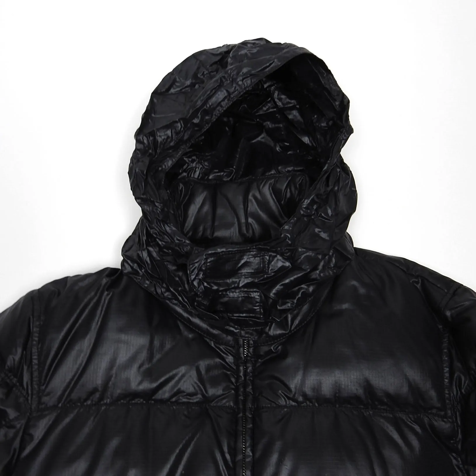 Prada Black Down Puffer Coat Size 48