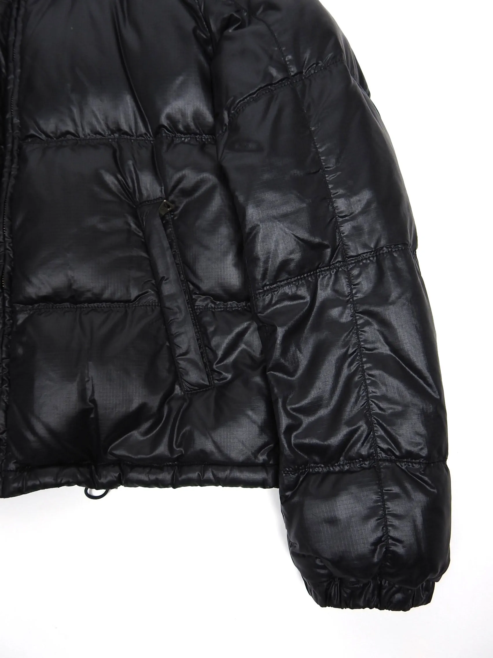 Prada Black Down Puffer Coat Size 48
