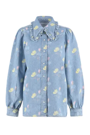 Printed cotton shirt