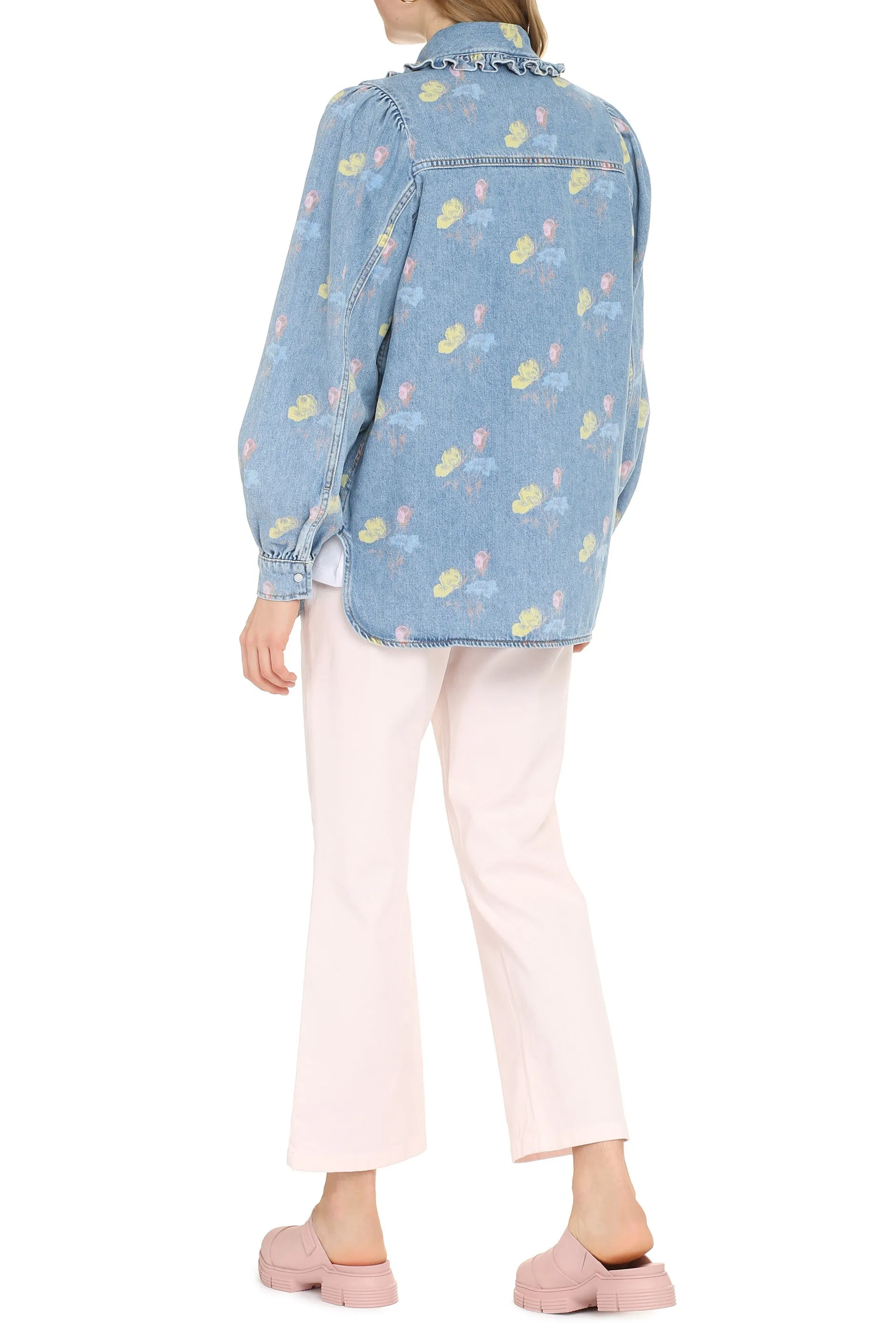 Printed cotton shirt