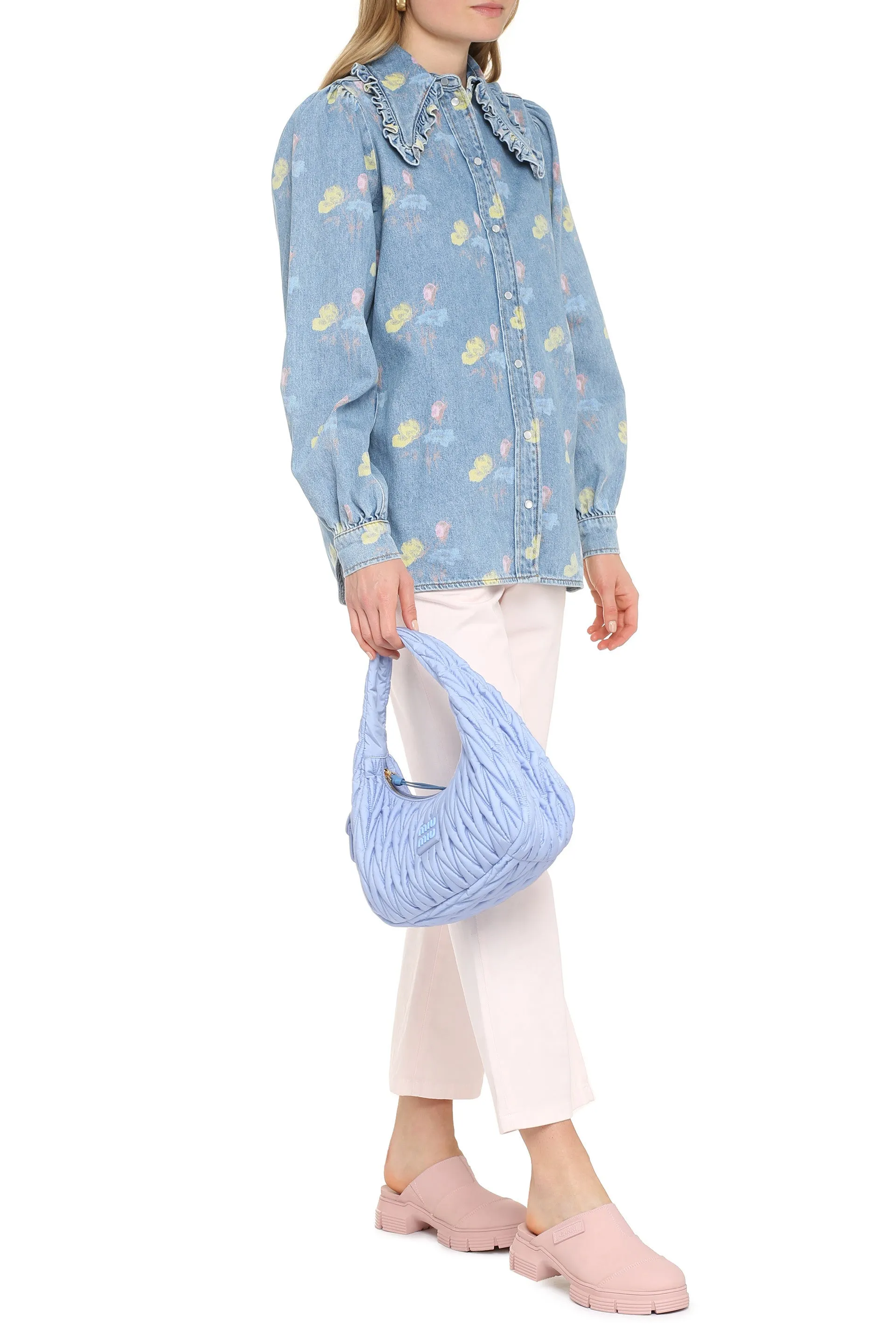 Printed cotton shirt
