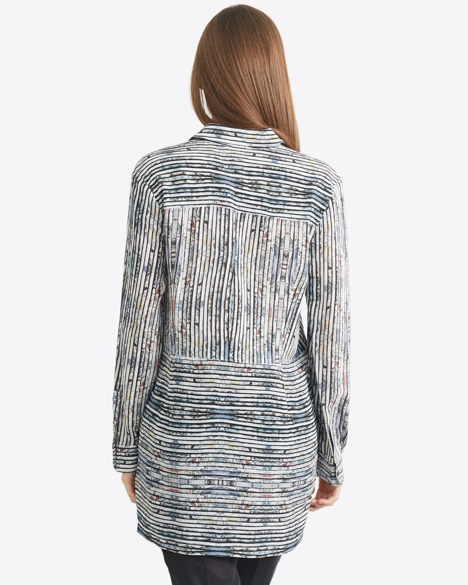 Printed  Silk Tunic