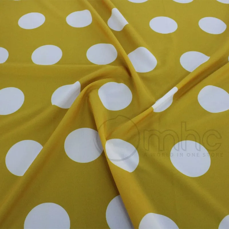 Printed Silky Satin Fabric 150 cm