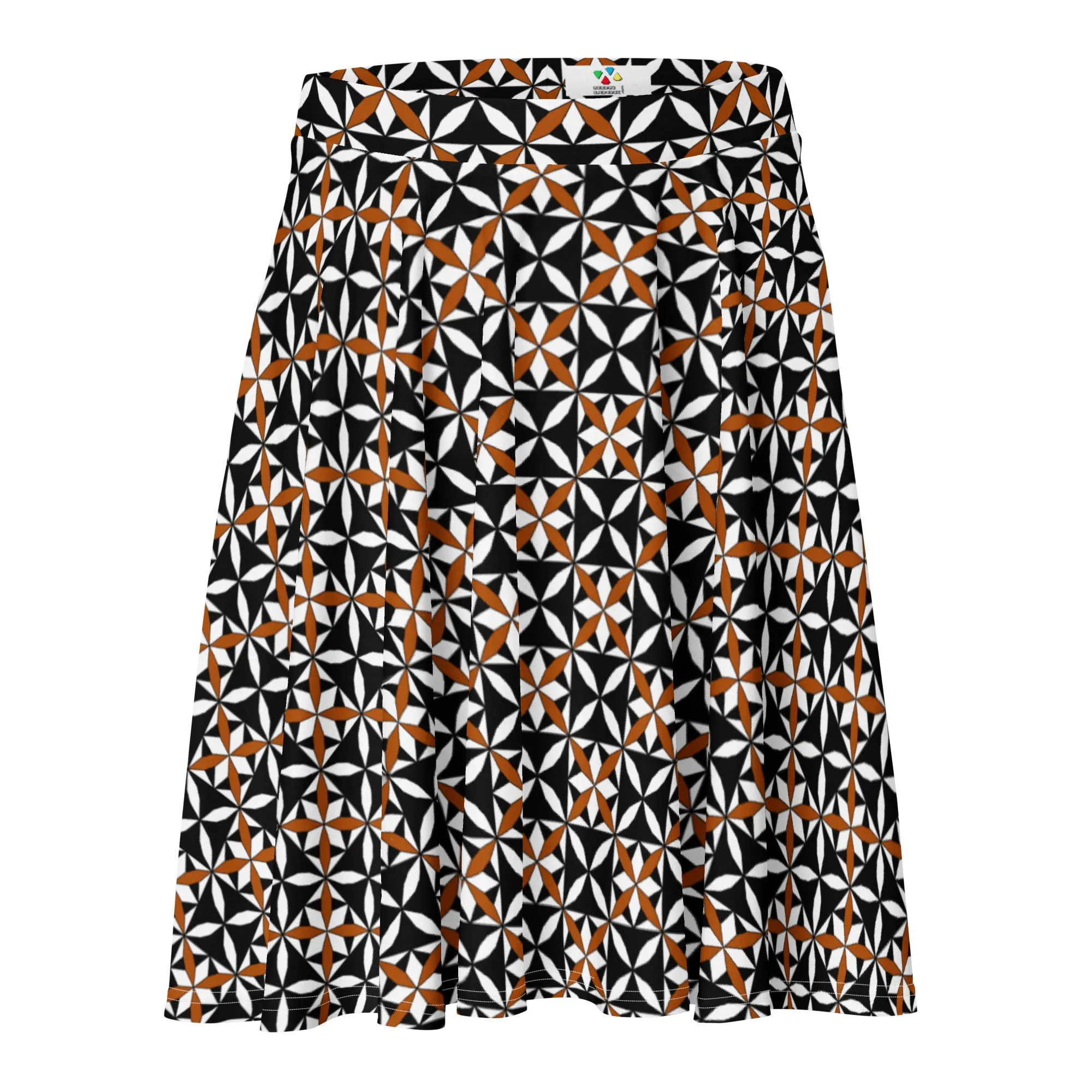 Pueblo Nights Skater Skirt