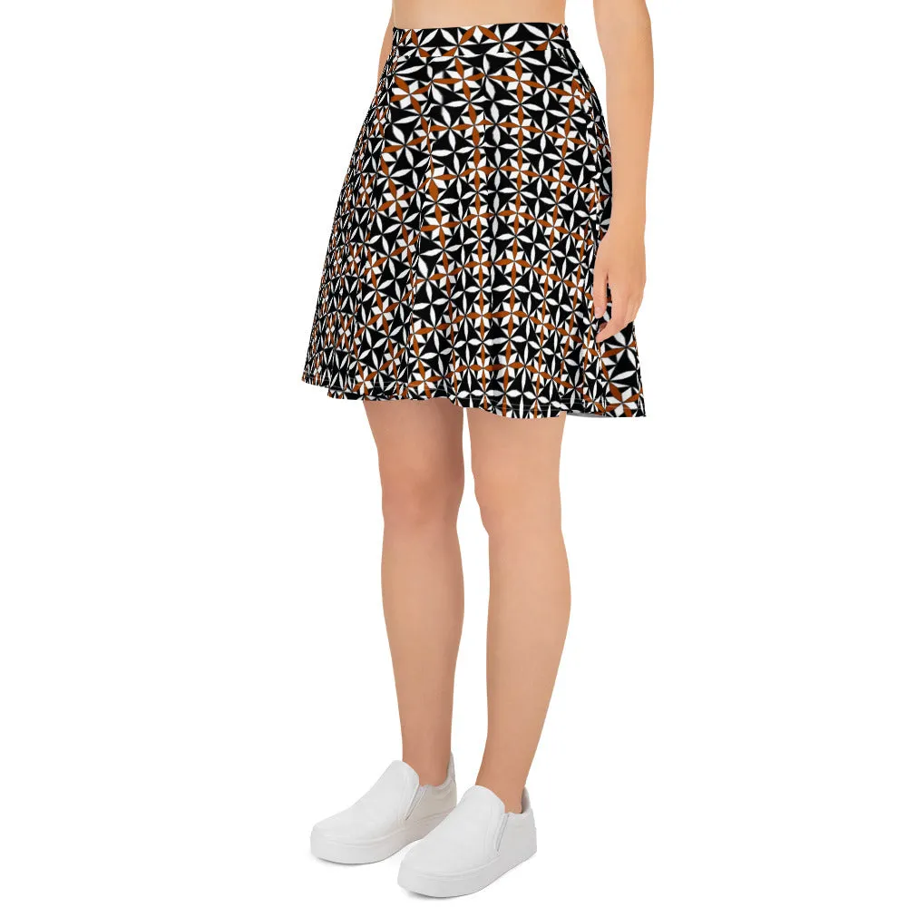 Pueblo Nights Skater Skirt